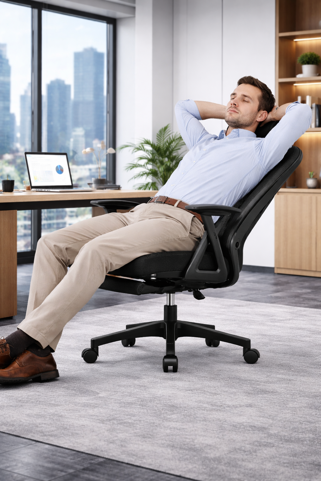 Siège de bureau en Mesh Avec repose-tête