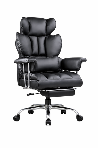 Siège de bureau avec repose jambes