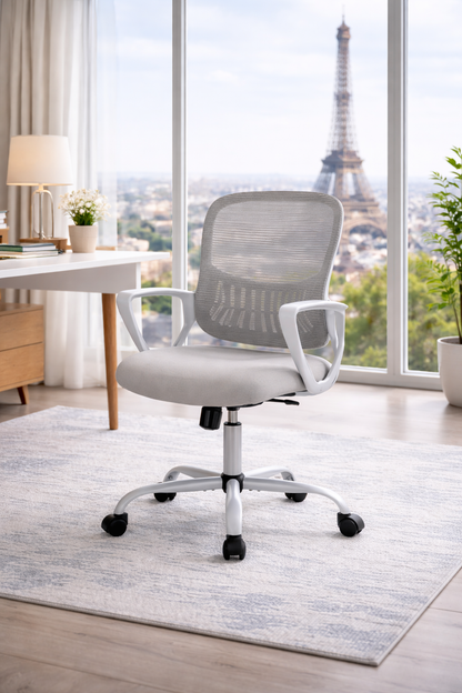 Chaise de bureau ergonomique en maille