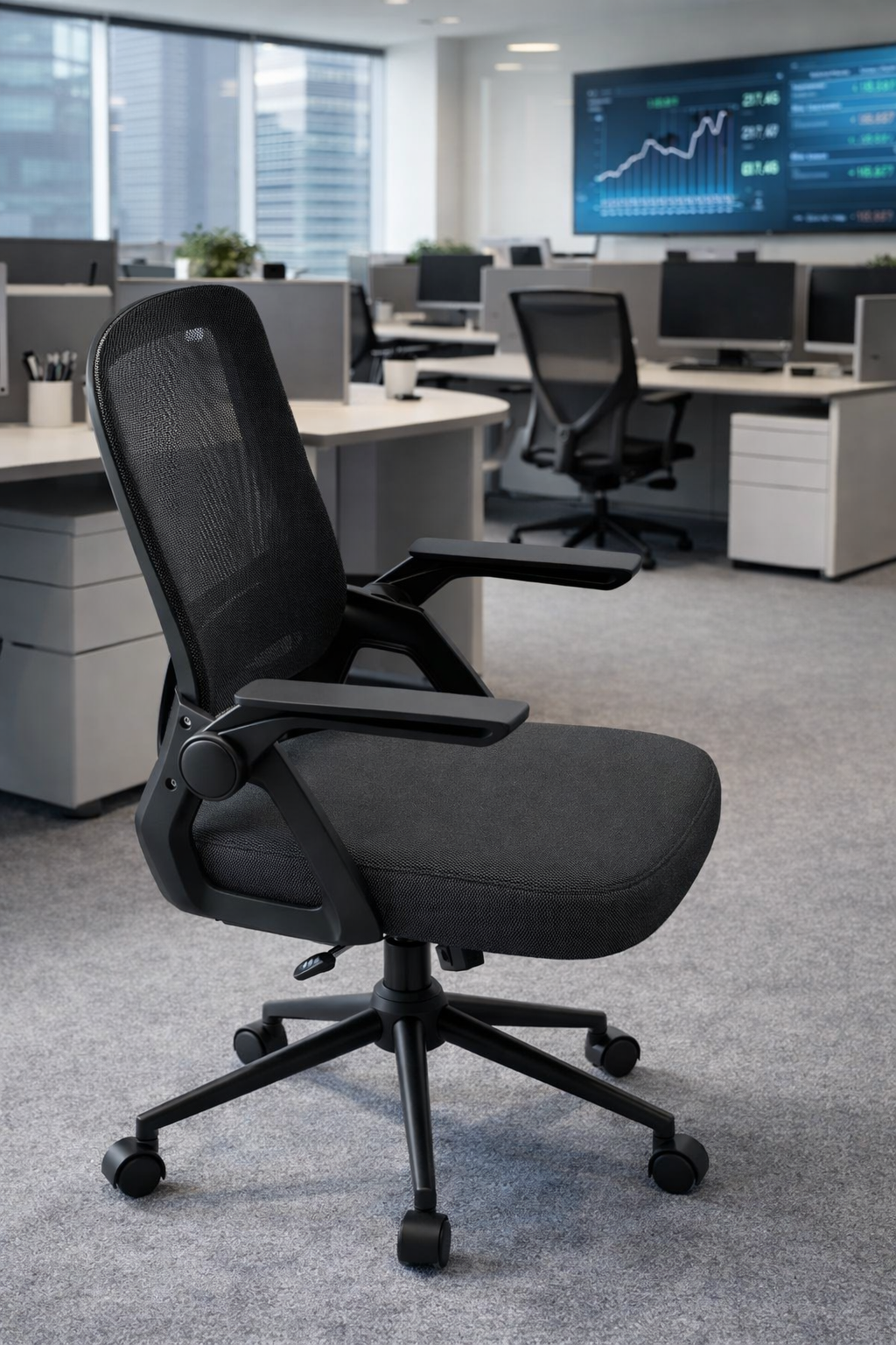 Siège de bureau respirant