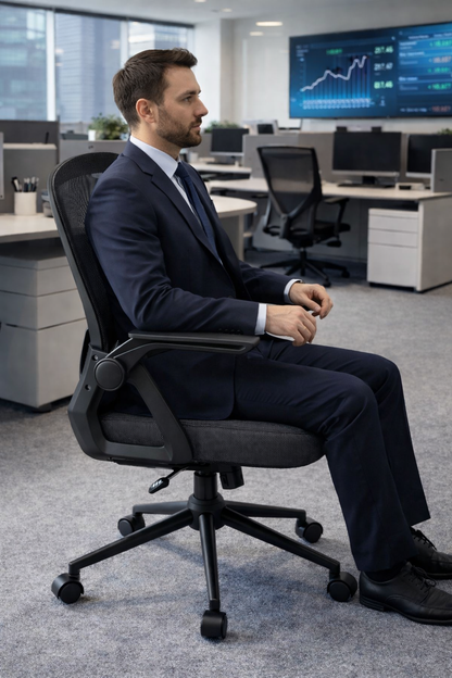 Siège de bureau respirant