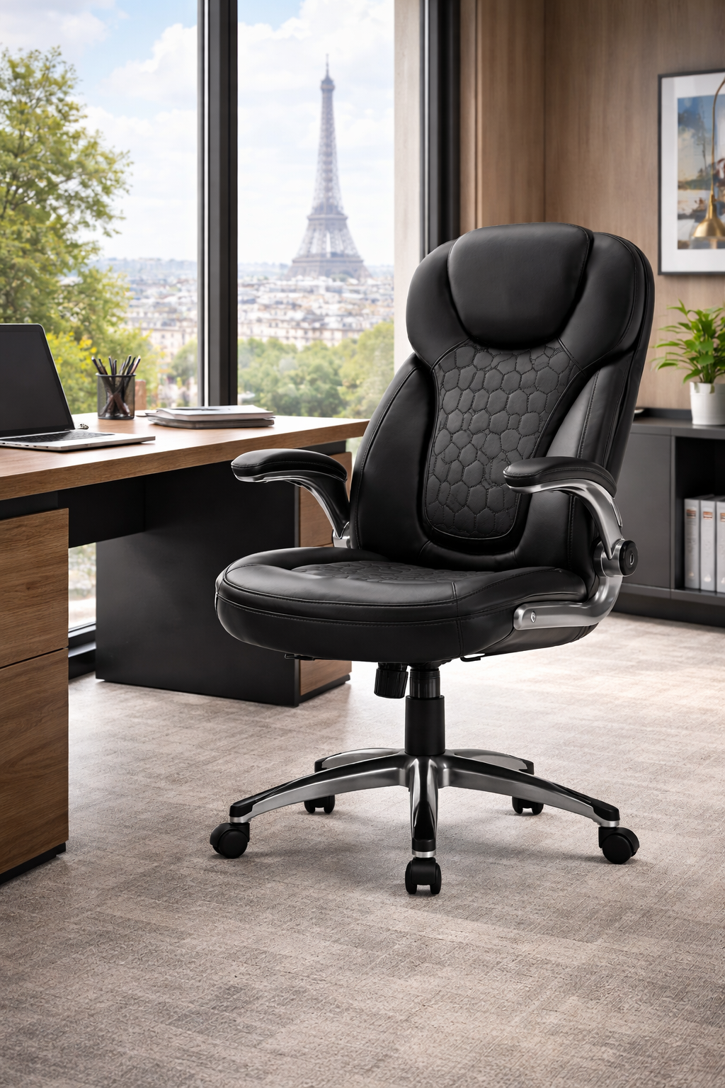 Siège de bureau en cuir