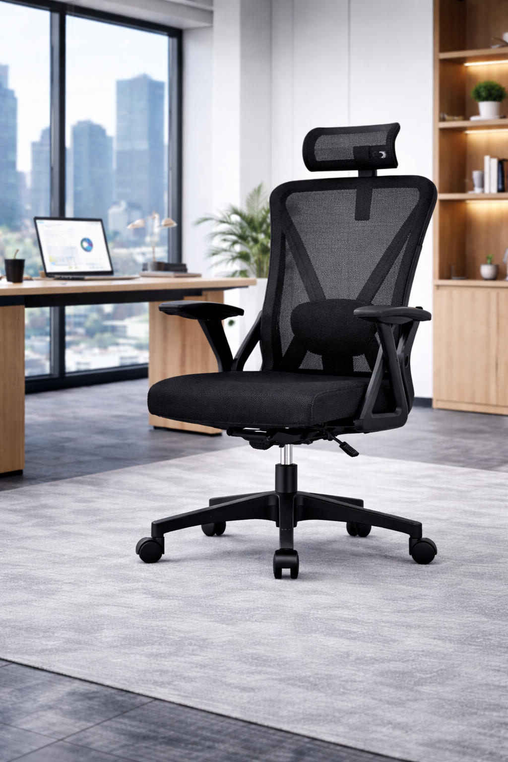 Siège de bureau en Mesh Avec repose-tête